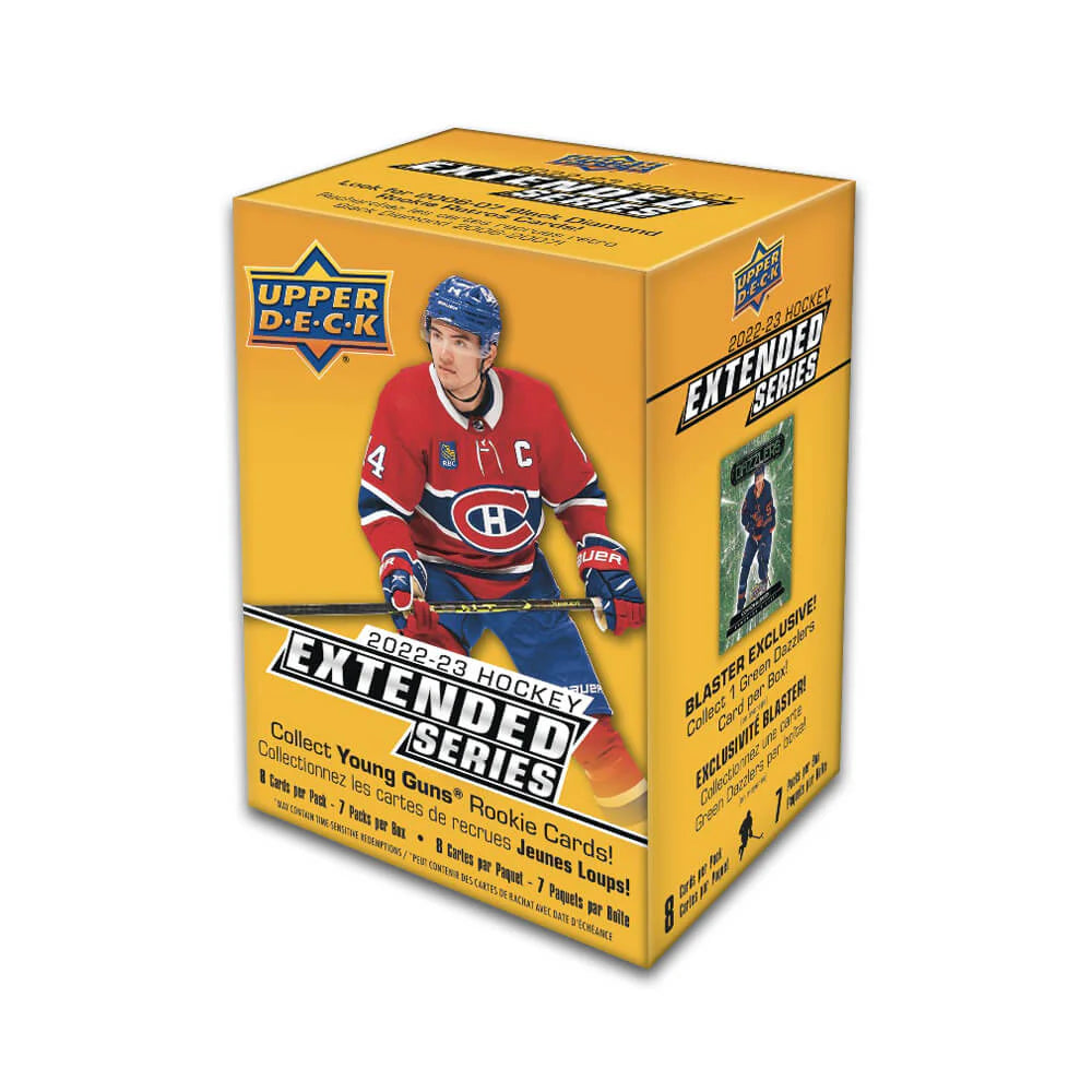 2022-23 UPPER DECK EXTENDED HOCKEY BLASTER BOX