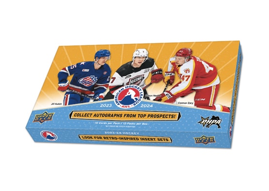 2023-24 UPPER DECK AHL HOCKEY HOBBY BOX