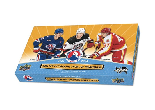 2023-24 UPPER DECK AHL HOCKEY HOBBY BOX