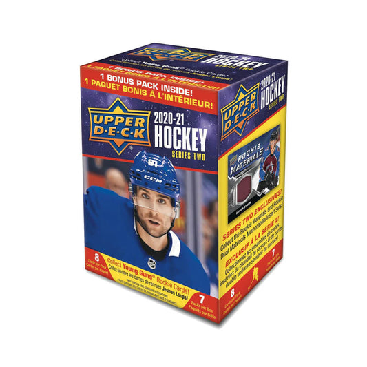 2020-21 UPPER DECK SERIES 2 HOCKEY BLASTER BOX