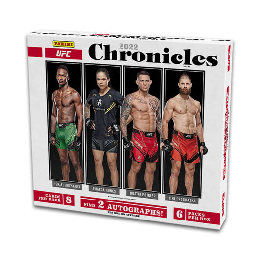 2022 PANINI CHRONICLES UFC HOBBY BOX