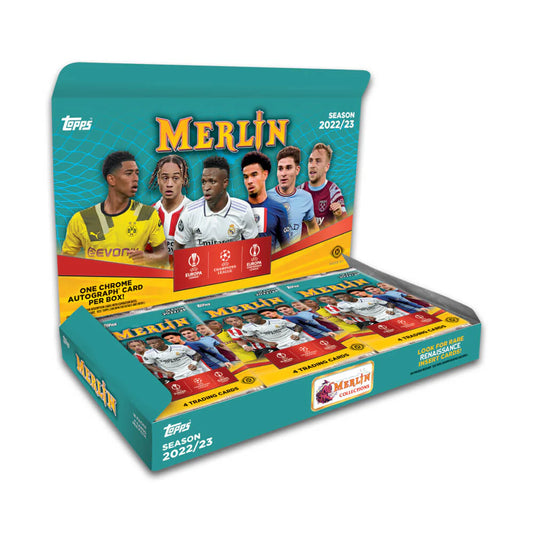 2022-23 TOPPS UEFA MERLIN HOBBY BOX