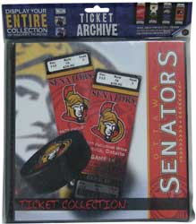 NHL TICKET ALBUM - SENATORS