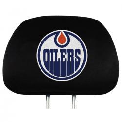 NHL AUTO HEAD REST COVER - OILERS