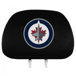 NHL AUTO HEAD REST COVER - JETS