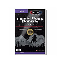 COMIC BOARD BACK BOARDS BCW SILVER