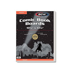 COMIC BOOK BACK BOARDS BCW TREASURY