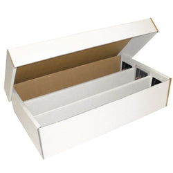 3,000ct (SUPER SHOE BOX) CARDBOARD CARD BOX 25 PACK