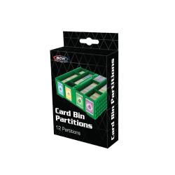 1,600 & 3,200ct COLLECT. CARD BIN PARTITIONS GREEN