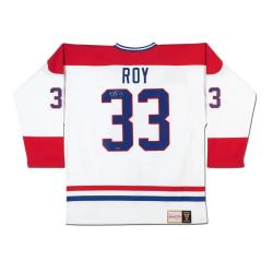 PATRICK ROY AUTO CANADIENS JERSEY MITCHELL & NESS