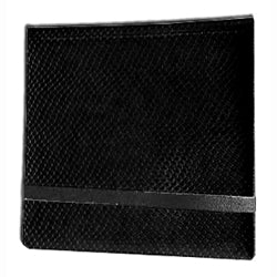 12 POCKET 3X4 DRAGON HIDE BINDER BLACK