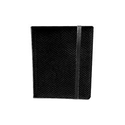 4 POCKET DRAGON HIDE TEXTURED BINDER BLACK