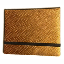 8 POCKET 2X4 DRAGON HIDE BINDER GOLD