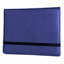 8 POCKET 2X4 DRAGON HIDE BINDER BLUE