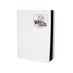 4 POCKET MONSTER MATTE PORTFOLIO WHITE