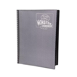 9 POCKET MONSTER BINDER HOLOFOIL BLACK (DARK GRAY)