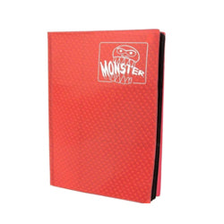 9 POCKET MONSTER BINDER HOLOFOIL RED