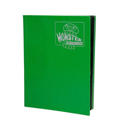 9 POCKET MONSTER BINDER MATTE EMERALD GREEN