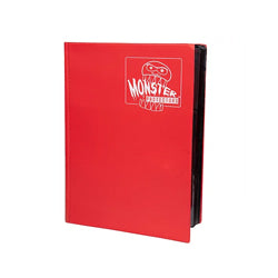 9 POCKET MONSTER BINDER MATTE RED