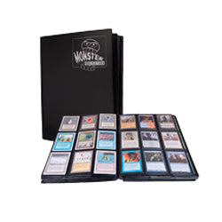 9 POCKET MEGA MONSTER BLACK MATTE BINDER