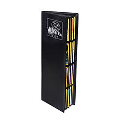 8 POCKET TOWER MONSTER BLACK MATTE BINDER