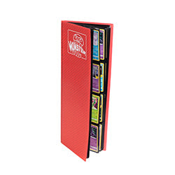 8 POCKET TOWER MONSTER HOLOFOIL RED BINDER