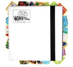 12 POCKET ZODIAC MONSTER MATTE BINDER WHITE