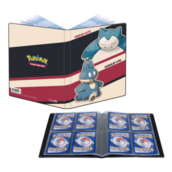 4 POCKET POKEMON SNORLAX & MUNCHLAX PORTFOLIO