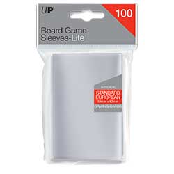 BOARD GAME CARD SLEEVES LIGHT EUROPEAN STANDARD