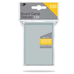 BOARD GAME CARD SLEEVES LIGHT AMERICAN STANDARD