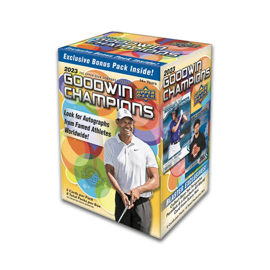 2023 UPPER DECK GOODWIN CHAMPIONS GOLF BLASTER BOX