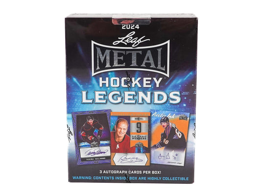 2024 LEAF METAL LEGENDS HOCKEY HOBBY BOX