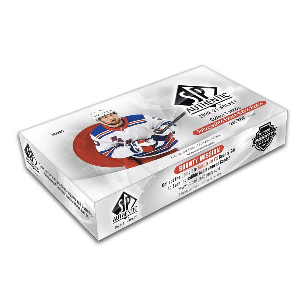 LIVE OPENING 2020-21 UPPER DECK SP AUTHENTIC HOCKEY HOBBY BOX