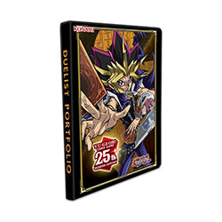 9 POCKET YUGIOH 1/4 CENTURY YUGI & KAIB PORTFOLIO