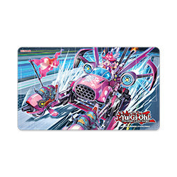 YUGIOH GAME MAT GOLD PRIDE CHARIOT CARRIE GAME MAT