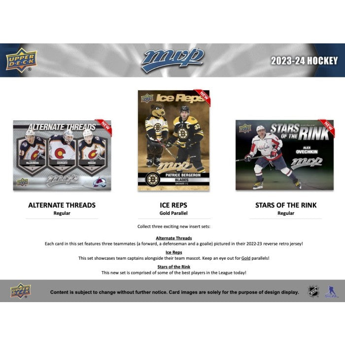 2023-24 UPPER DECK MVP HOCKEY HOBBY BOX