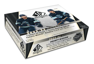 2022-23 UPPER DECK SP AUTHENTIC HOCKEY HOBBY BOX