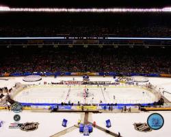 WINTER CLASSIC 2011 HEINZ FIELD 8x10 PHOTO (50 YARD LINE IMAGE)