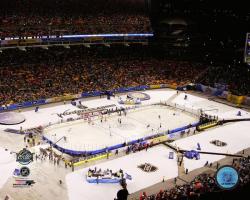 WINTER CLASSIC 2011 HEINZ FIELD 8x10 PHOTO (END ZONE IMAGE)