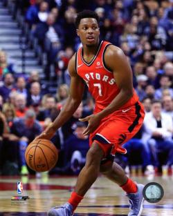 KYLE LOWRY TORONTO RAPTORS IN ACTION 8X10 PHOTO