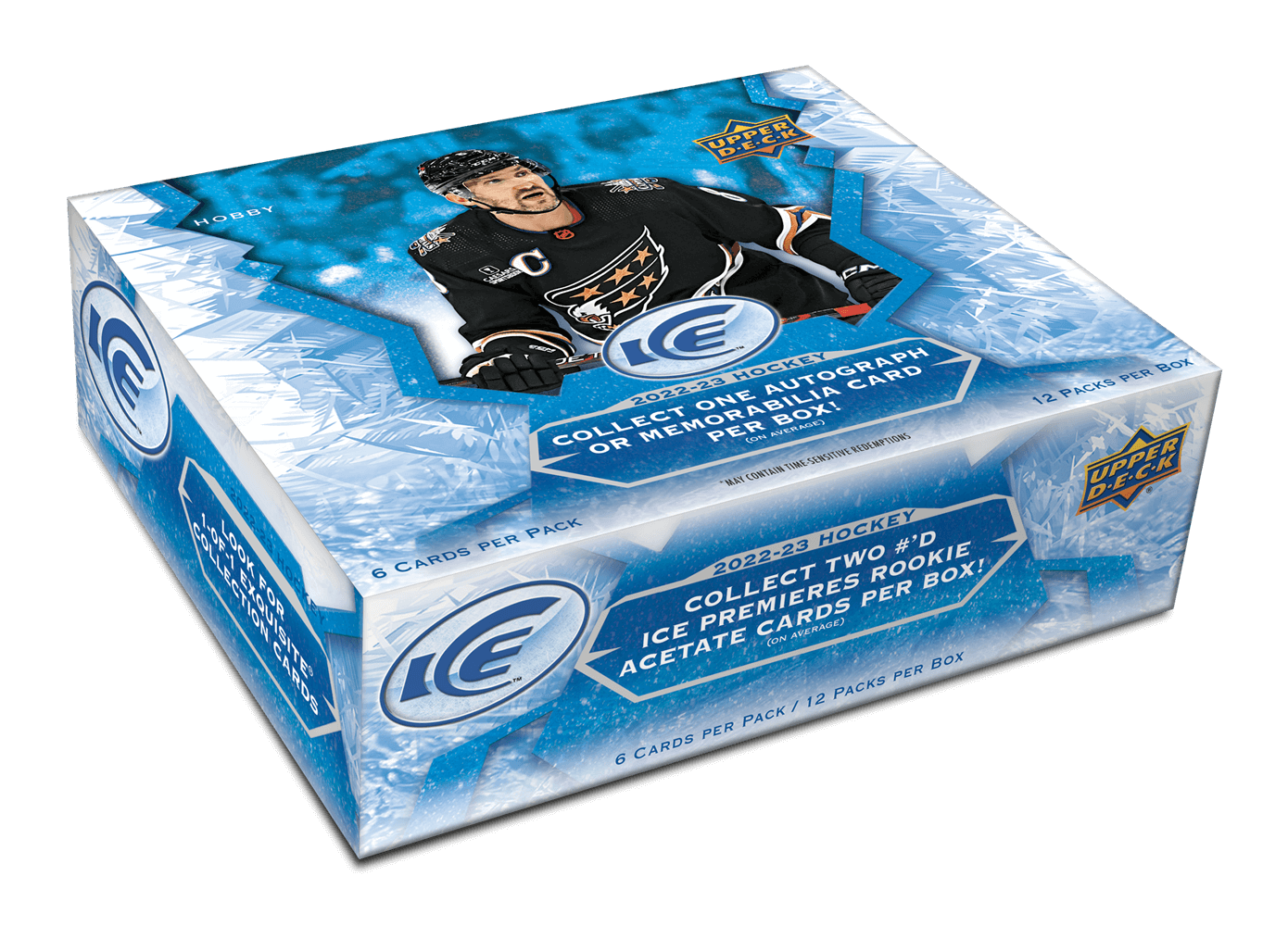 2022-23 UPPER DECK ICE HOCKEY HOBBY BOX