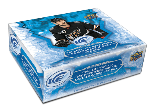 2022-23 UPPER DECK ICE HOCKEY HOBBY BOX