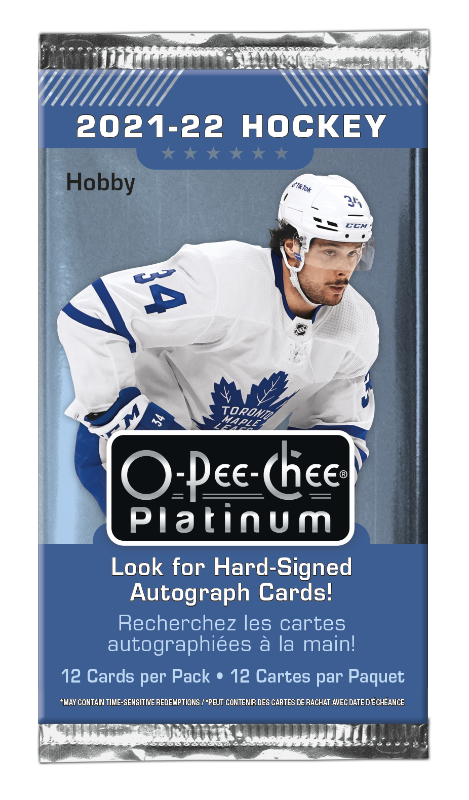 LIVE OPENING 2021-2022 UPPER DECK O-PEE-CHEE PLATINUM HOCKEY HOBBY PACK