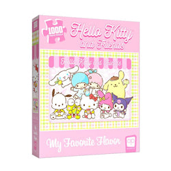 PUZZLE 1000pc HELLO KITTY & FRIENDS MY FAV FLAVOR