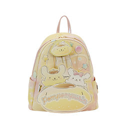 LOUNGEFLY SANRIO POMPOMURIN CARNIVAL BACKPACK