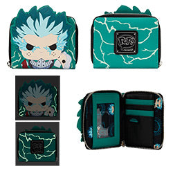 LOUNGEFLY MY HERO ACADEMIA POP DEKU COSPLAY WALLET