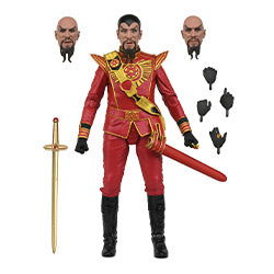 FLASH GORDON ULT MING RED MILITARY OUTFIT FIG 7"