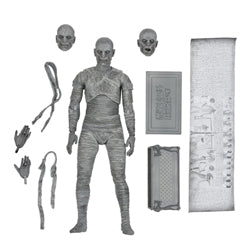 UNIVERSAL MONSTERS ULTIMATE MUMMY B/W FIGURE 7"