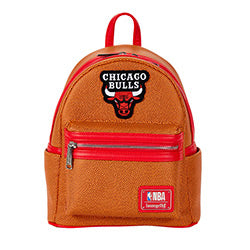 LOUNGEFLY NBA BULLS BASKETBALL BACKPACK