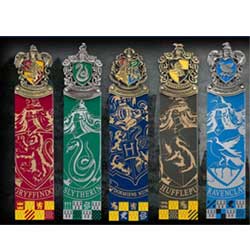 HARRY POTTER CREST BOOKMARKS 5-PACK